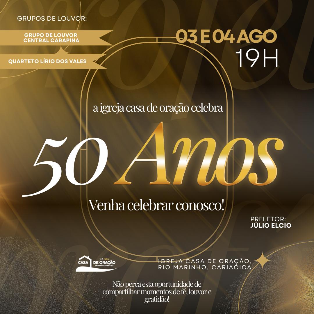 50 anos CO - Rio Marinho - Cariacica/ES